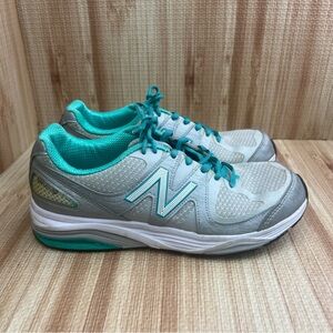 New Balance 1540 v2 Running Shoes Women Size 9.5 Teal Gray Sneakers W1540SG2